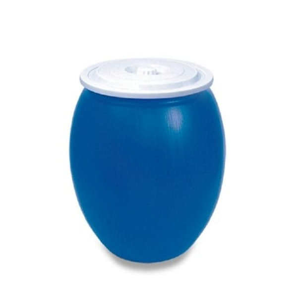 TONG GENTONG AIR CAIRAN 50 LITER + TUTUP BULAT BIRU GREEN LEAF 0606
