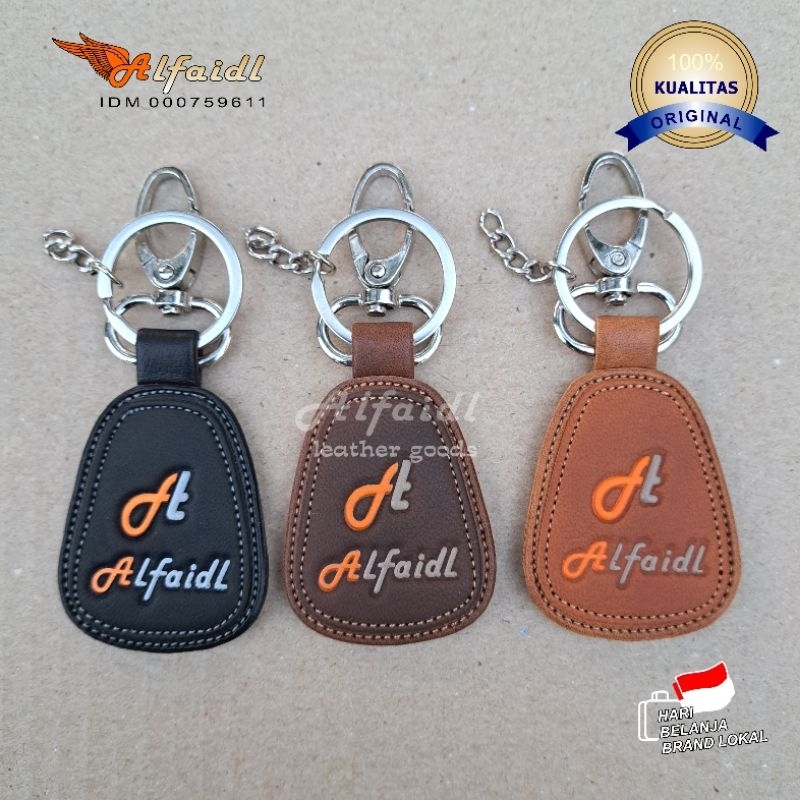 Gantungan Kunci Mobil Gantungan Kunci Motor Khey Chain Kulit Mobil/Motor Tempat Kunci Original Alfaidl