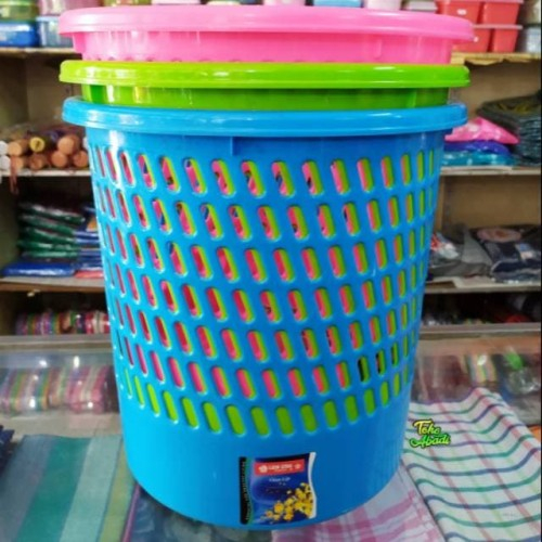 Keranjang Tempat Sampah Bulat Grill Bin 10 Liter Lion Star c30 c 30