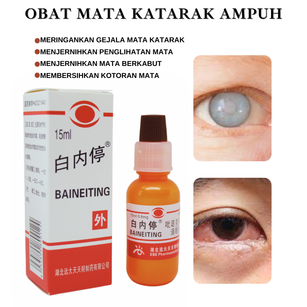 BAINEITING ORIGINAL obat tetes mata katarak - rabun - berair manjur