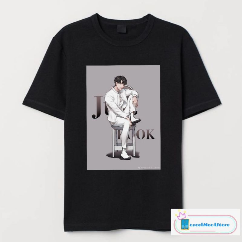 Kaos BTS Dionysus concept Jungkook
