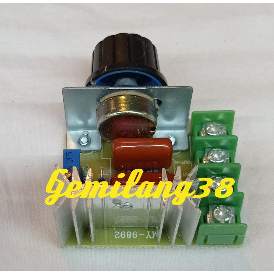 Dimmer AC 220 Volt 2000 Watt NON CASING - AC - AC Regulator 2000 Watt