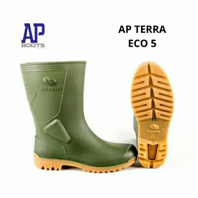 Sepatu AP Boots Terra Eco 5 Hijau Pendek