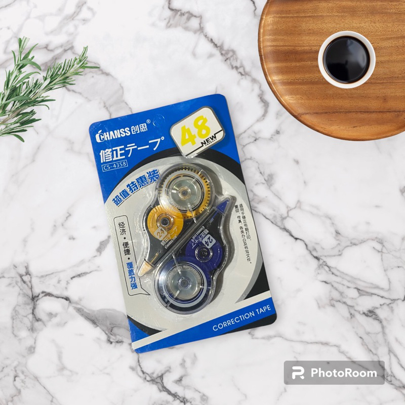 

Paket 2 pcs TIP X CORRECTION TAPE import