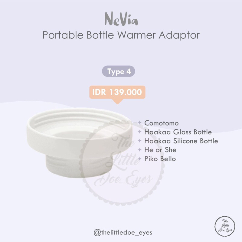 Nevia Portable Bottle Warmer V2 - Penghangat Botol Susu