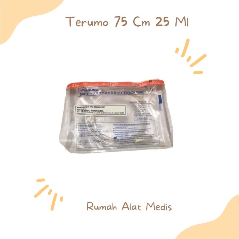 Extension Tube Terumo 75cm 25ml