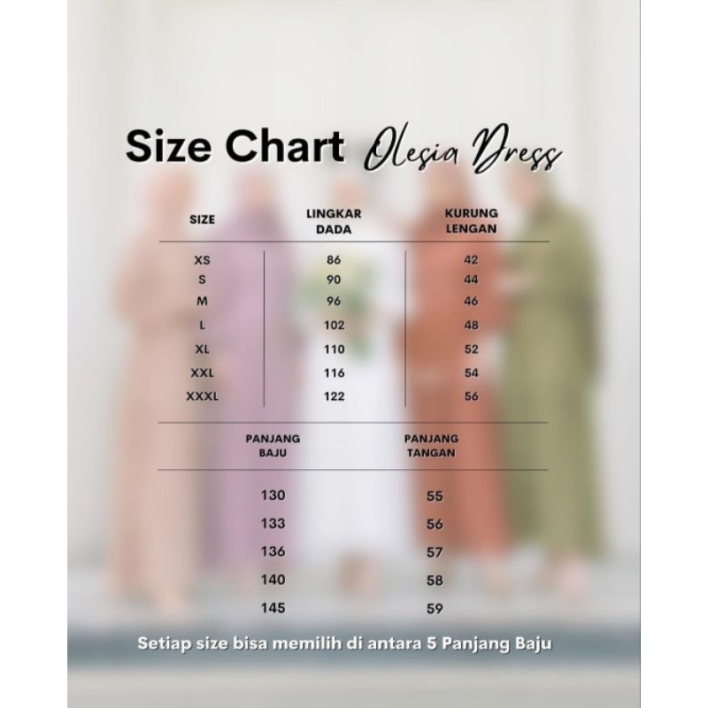 SALE STOK Olesia Dress by ORI Ainayya