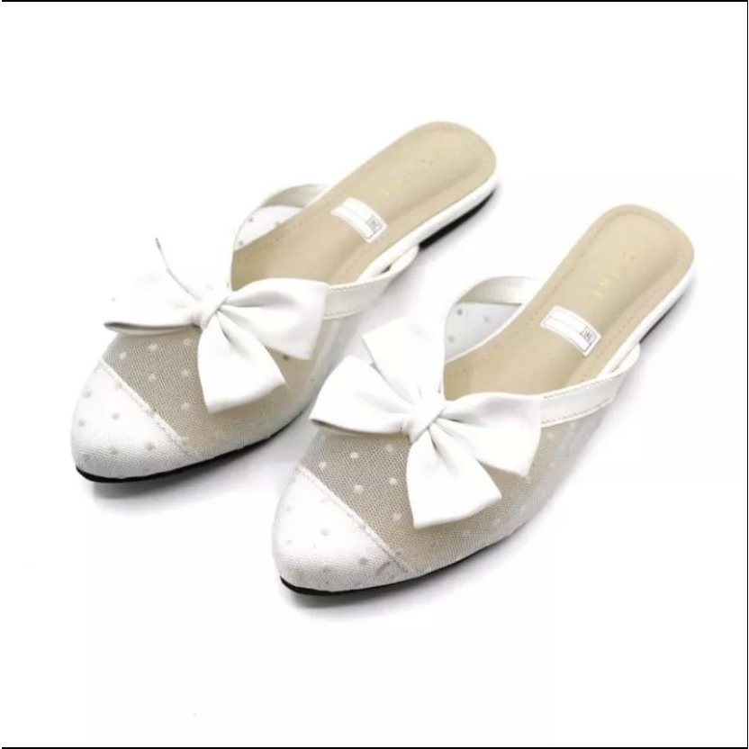 sandal wanita selop pita ET02 KEKINIAN