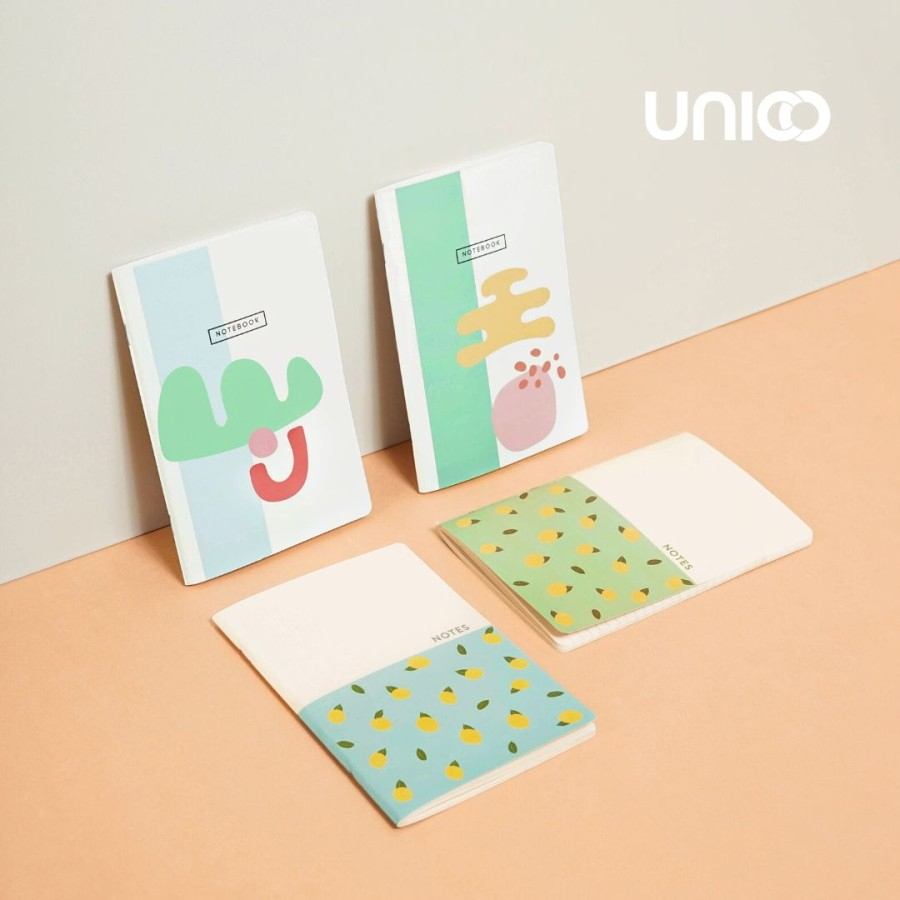 

UNICO Notebook Buku Tulis Garis Modern Pastel Estetik Minimalis