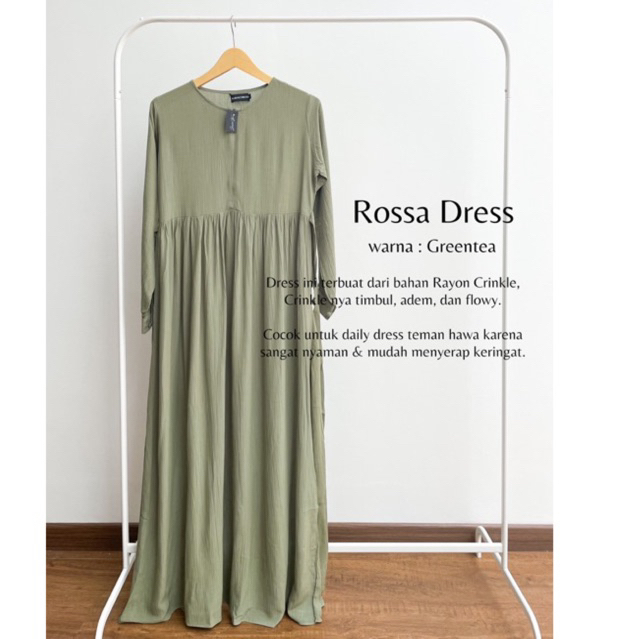 ROSA DRESS by hawacorner dress rayon crinkle