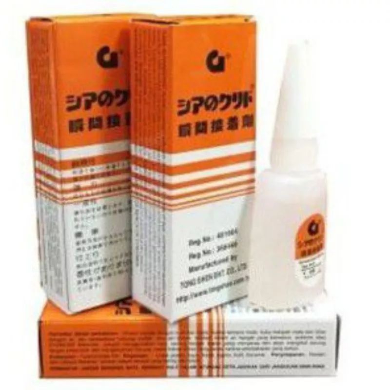 

Lem G Korea Kualitas Super / Perekat Super Glue Cair Murah / botol kecil lem