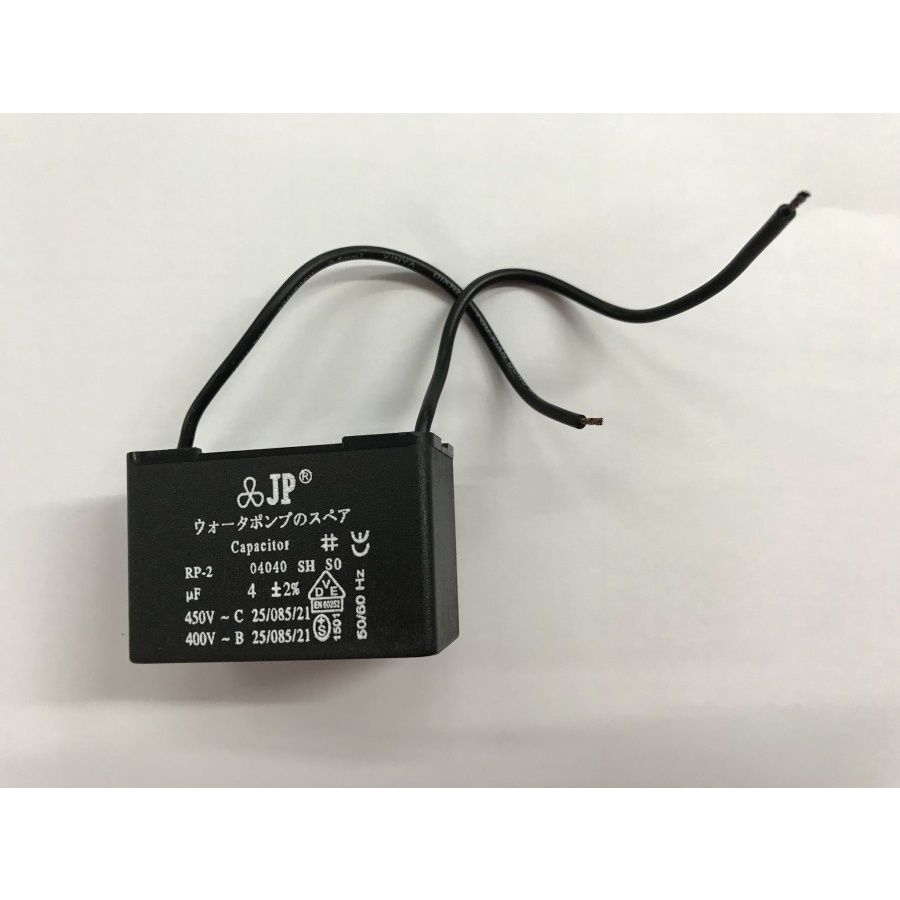 KAPASITOR PANASONIC GP 129 JPX KAPASITOR PANASONIC GP 126 JAK - kapasitor 4 uf kapasitor hitam kapas