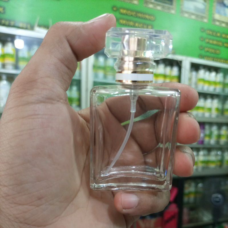 PARFUM REFILL BOTOL KOTAK CHANEL 30ML TUTUP CINCIN GOL D