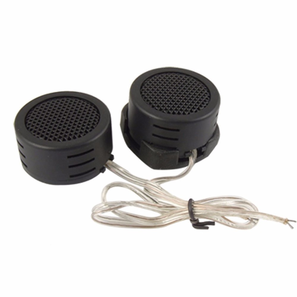 Tiaoping Mini Dome Tweeter Speaker Audio Mobil 500W 2PCS - TP-005A - Black