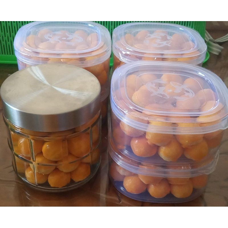 

Kue Nastar Wisman Mama Naviella ukuran toples 500gram