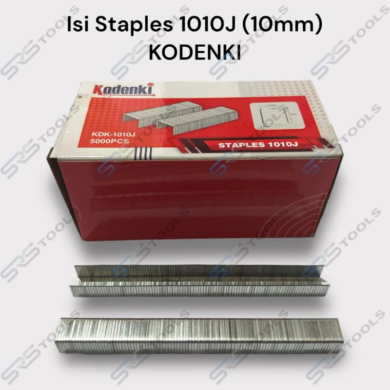 

KODENKI 1010 J Isi Staples Tembak 10 mm / Refill Stapler Angin Model U 1010J