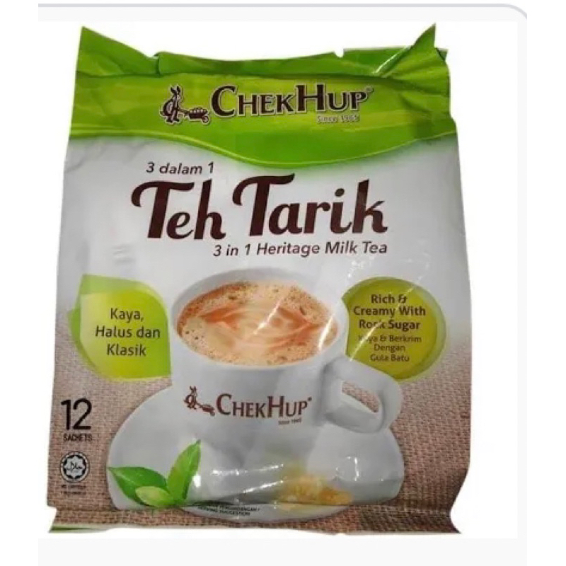 

Teh tarik chek up