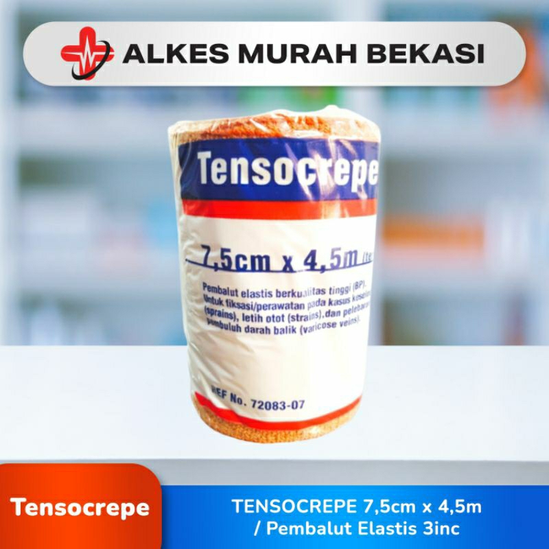 Tensocrepe 3in / Tensocrepe 7,5cm / Perban Elastis / Elastis Bandage