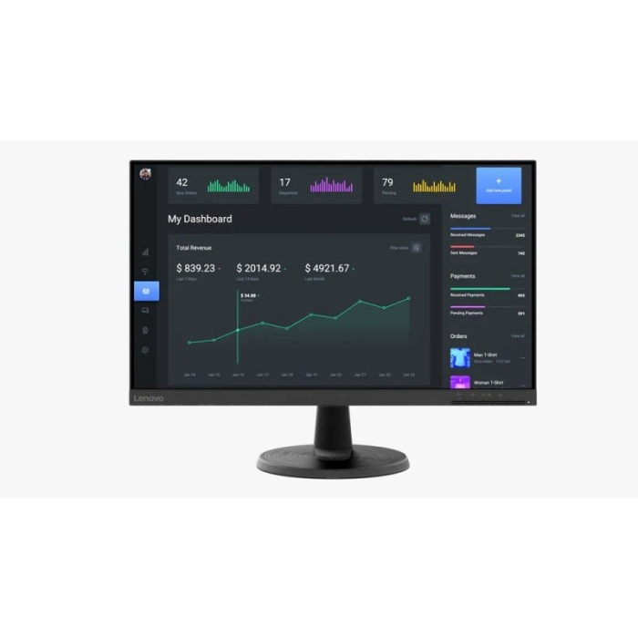 Lenovo Monitor D24-40 23.8&quot; VA 75 Hz