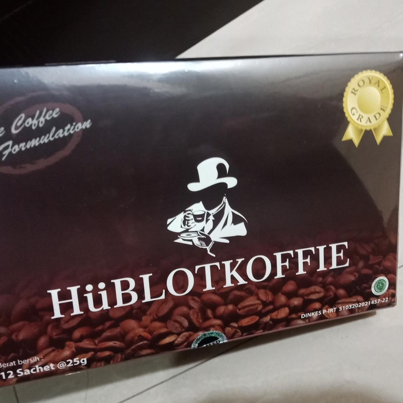 HUBLOTKOFFIE 12 sachet