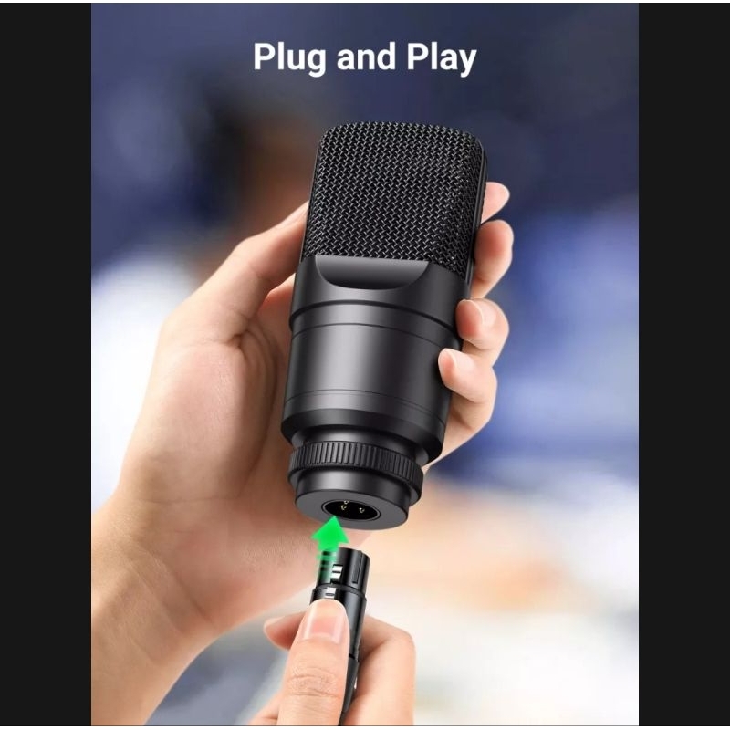 Ugreen XLR Cable Microphone Audio Male to Female 2M - 20710