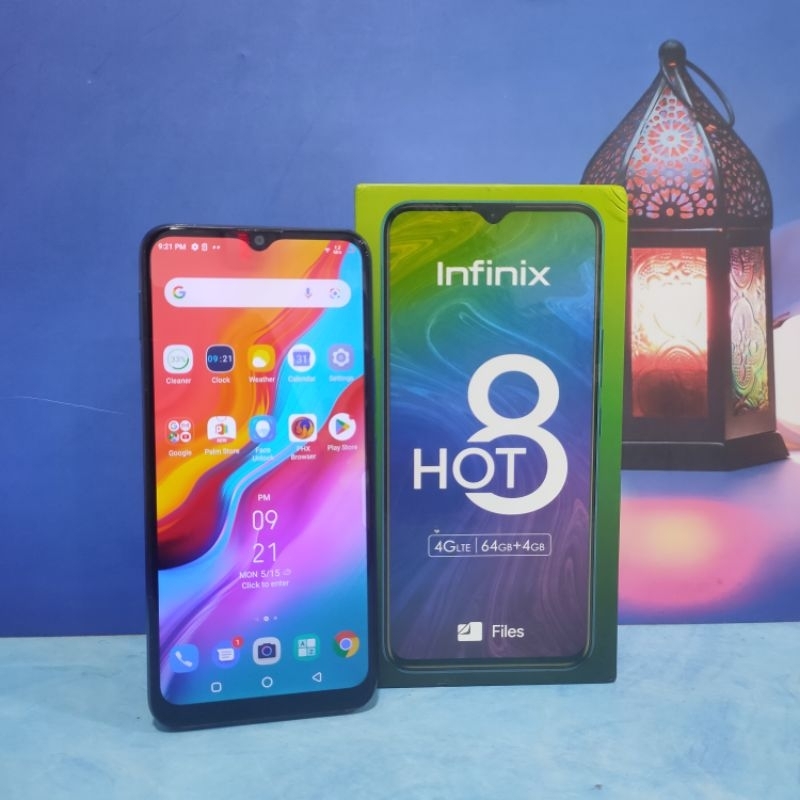 INFINIX HOT 8 2/32 3/32 4/64GB SECOND FULLSET