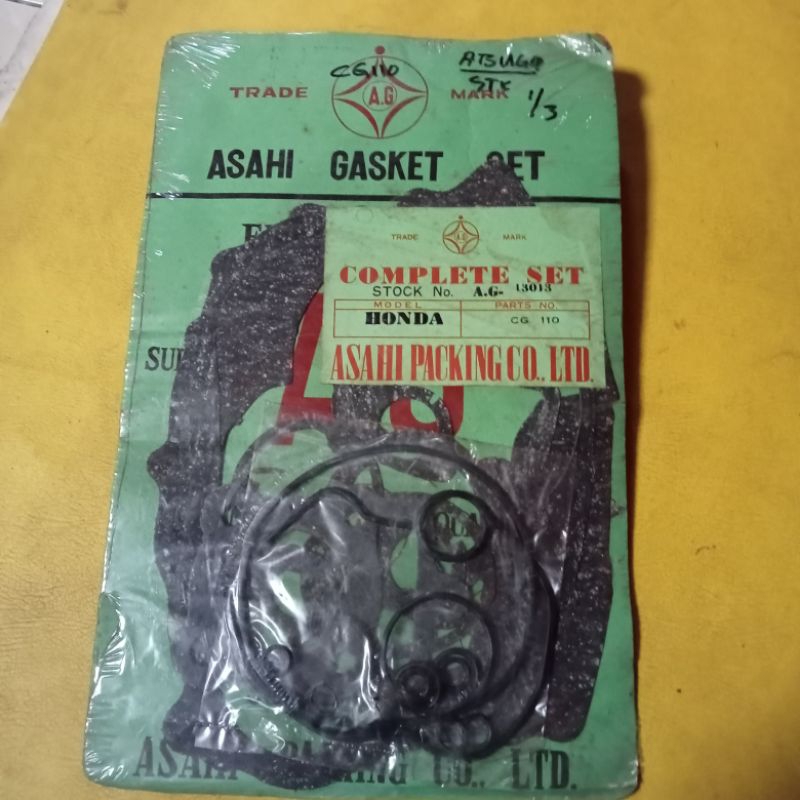 paking perpak gasket Honda cg110 cgn