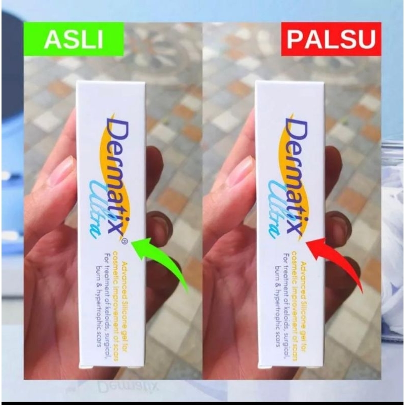 AWAS PALSU ! Salep Dermatix Ultra gel 15gr Original scan barcode menyamarkan Bekas Luka keloid luka bakar cream scar formula