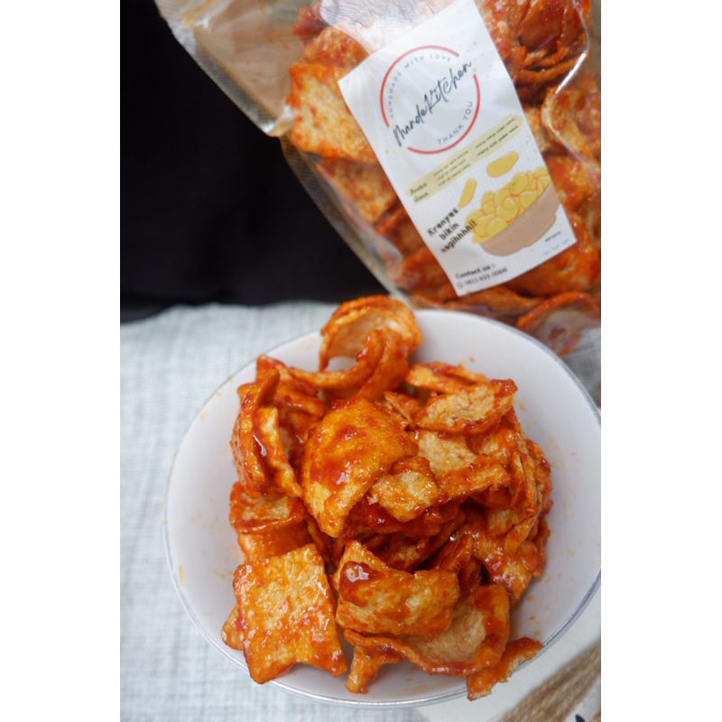 

Opak Balado 250 gr/ Opak Pedas manis / Opak Sambal