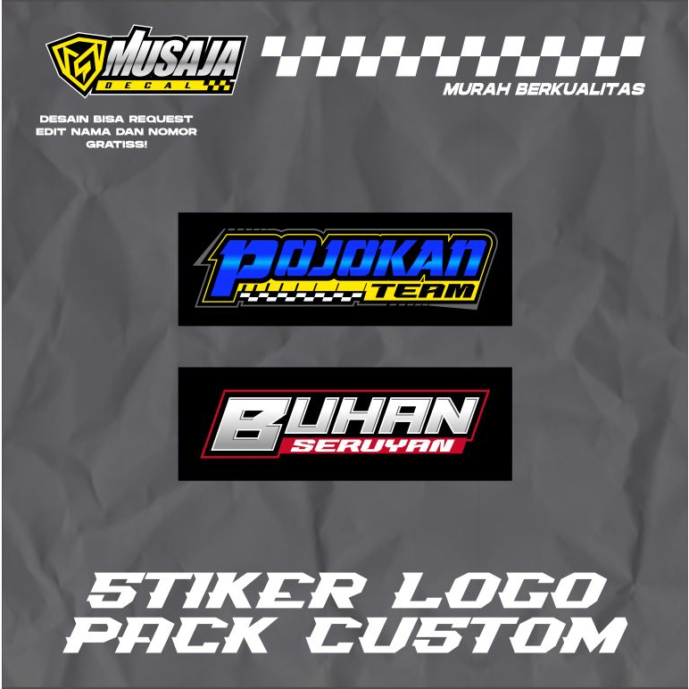 Harga Request Stiker Logo Terbaru Nov 2025 | BigGo Indonesia