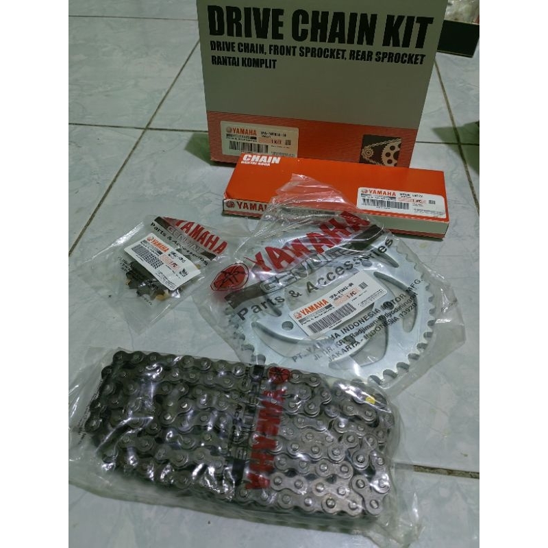 gear set gir set paket Vixion New NVL asli 1PA-WF01A-00