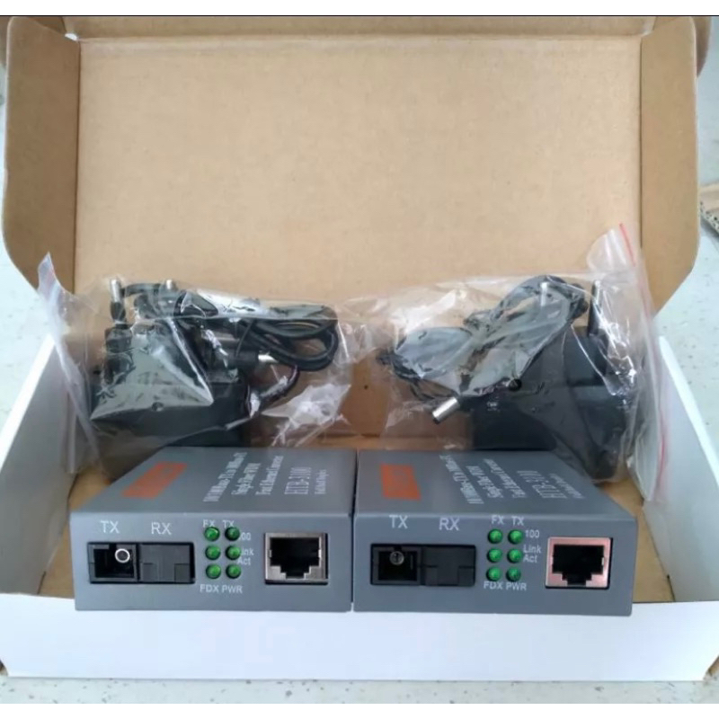 Media Converter Fiber Optik HTB A+B