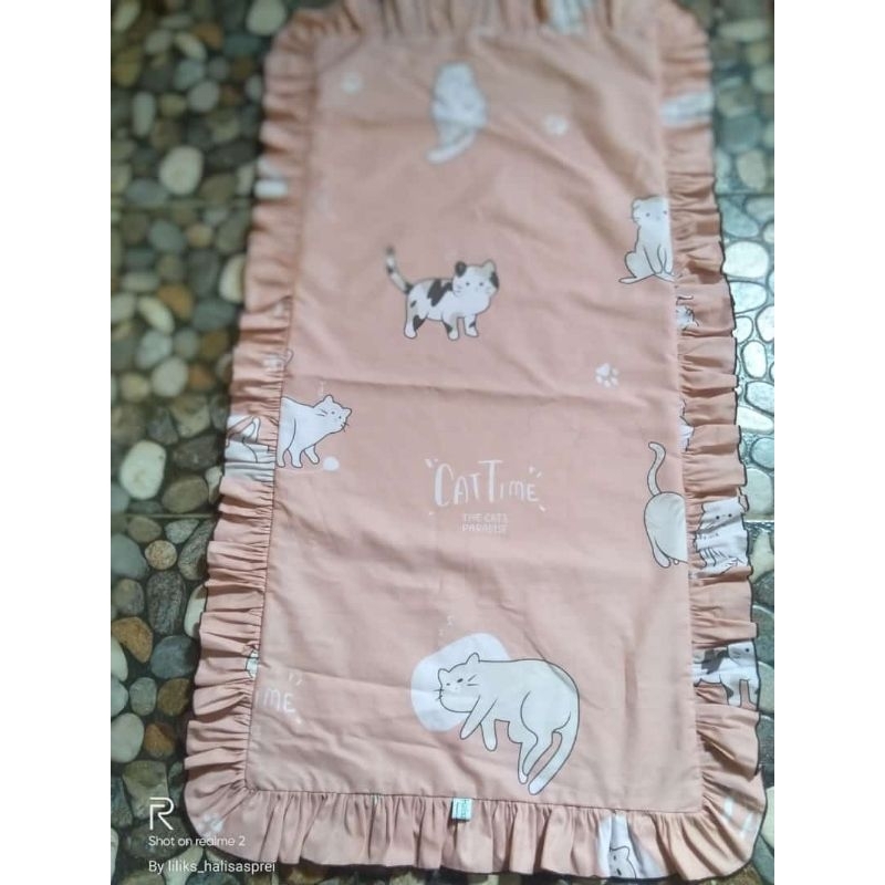 Sarung Bantal Cinta Katun Ukuran 45 x 95 cm Sarung Bantal Imut 28 x 56 cm Home Made