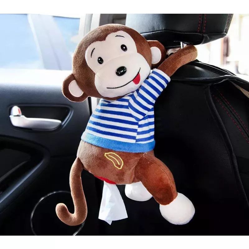 Boneka monyet monkey ikea tempat tisue cute monkey