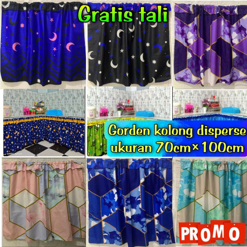 GORDEN KOLONG DAPUR minimalis 70x100 disperse