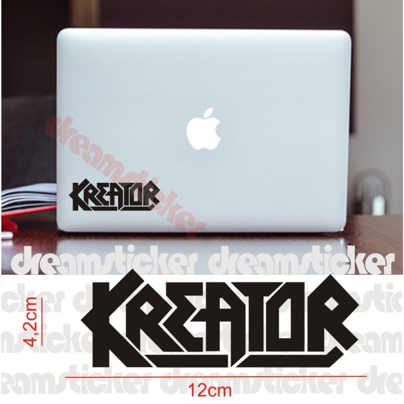 Stiker Kreator Band Sticker Laptop MacBook Decal