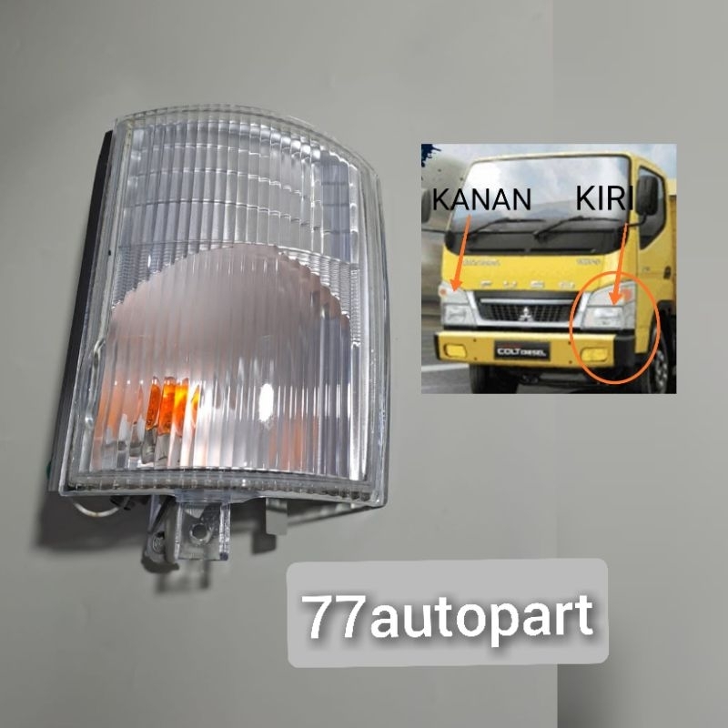 mitsubishi canter turbo fe71 lampu sein bawah 110ps 125ps 136ps