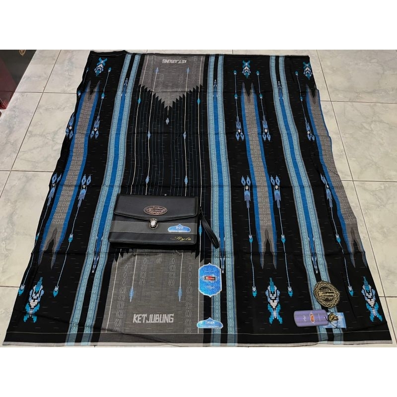 SARUNG KETJUBUNG SGD RED (JAHIT TENGAH)ORI FREE TAS BAG