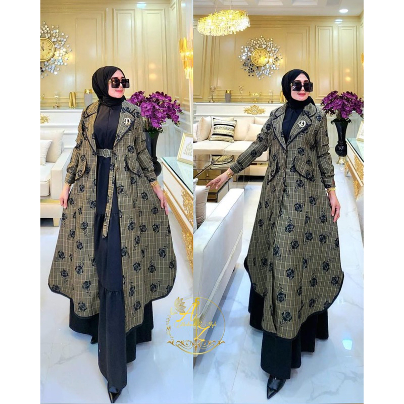 READY AYUMI DRESS SET OUTER BY Aairiz (Nais)