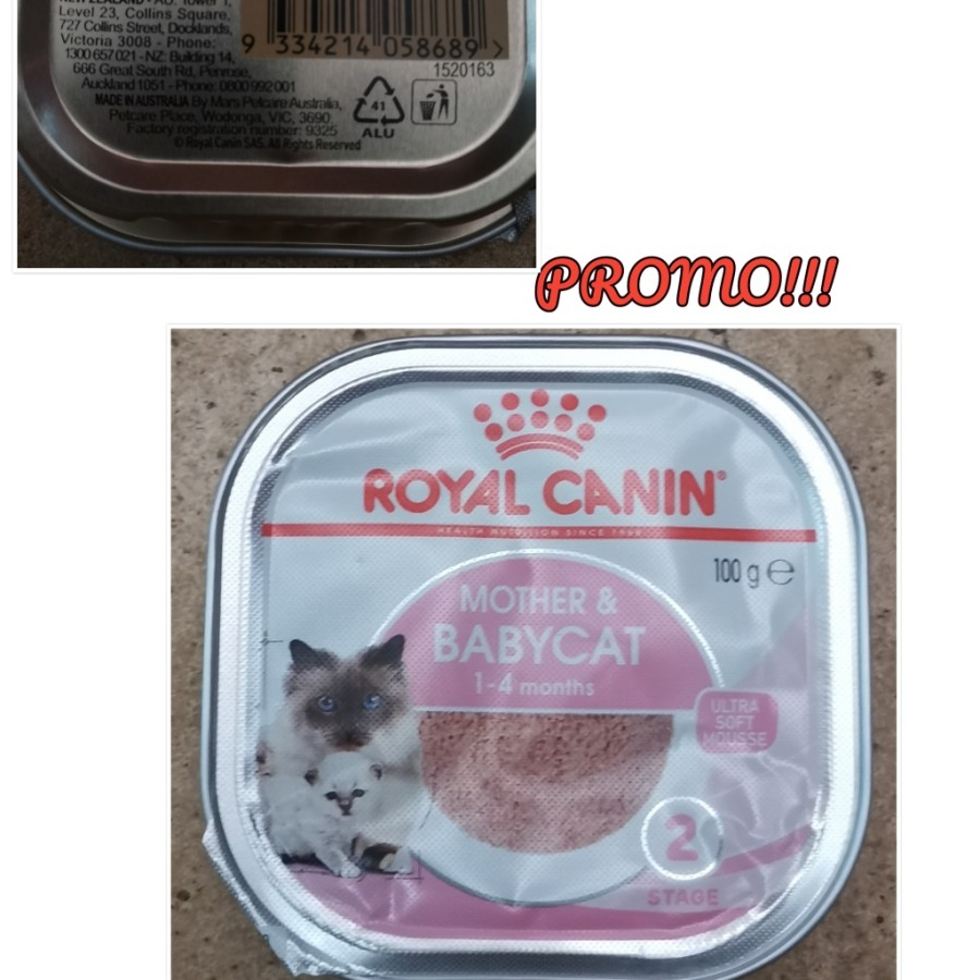 Royal canin Mother &amp; baby cat 100 gr makanan kucing 100gr