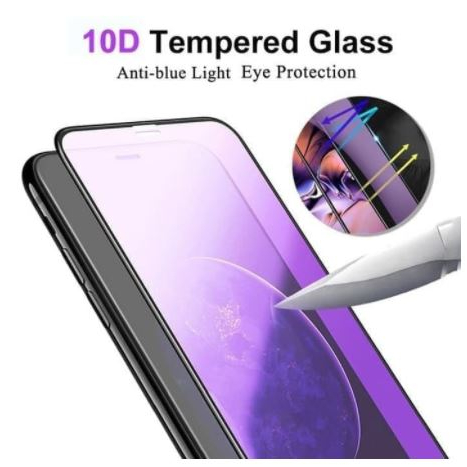 Tempered Glass Blue light 10D Anti Radiasi BL for Vivo Y01 Y02 Y1s Y11 Y12 Y12S Y15 Y15S Y16 Y17 Y19 Y20 Y21 Y22 Y30 Y31 Y32 Y33 Y35 Y36 Y50 Y51 Y53 Y55 Y69 Y71 Y73 Y75 Y76 Y77 Y79 Y81 Y83 Y85 Y91 Y91C Y93 Y95