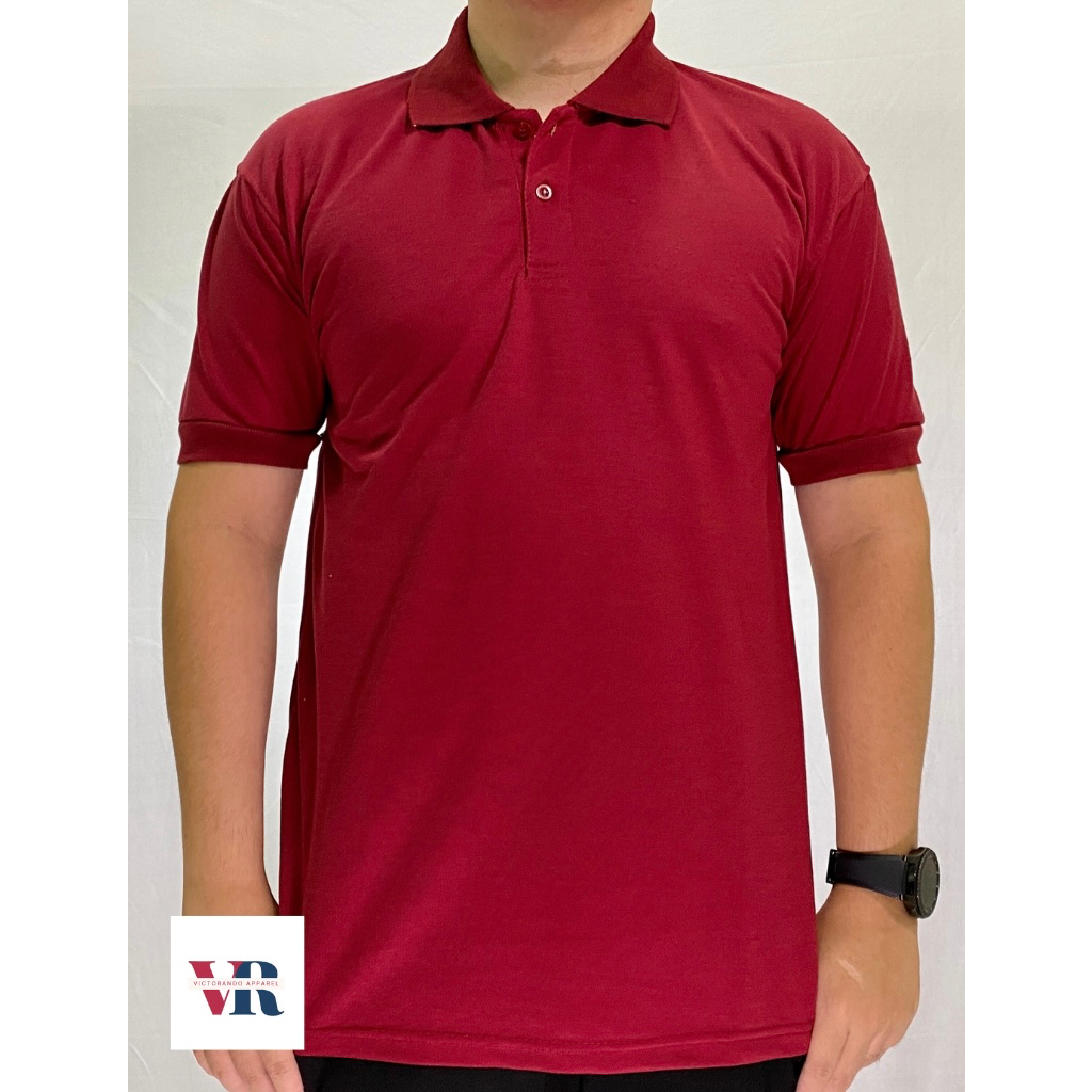 KAOS POLO SHIRT/KAOS KERAH PRIA/KERAH POLOS DEWASA (A)