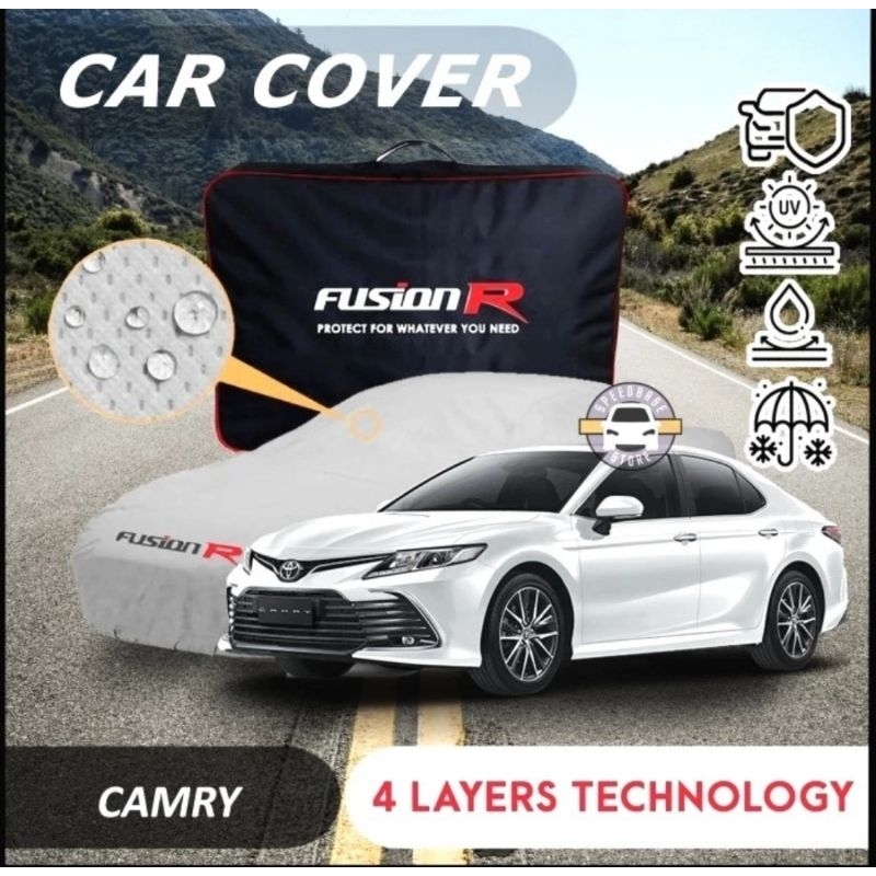 Cover Mobil CAMRY Fusion R 4 Layer/Lapis Waterproof Outdoor