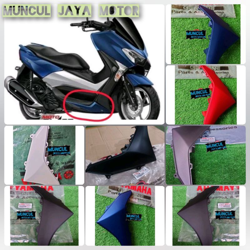Moleside NMAX TERBARU Cover Body dek bawah NMX New BARU 2020 2021 2022 2021 20 21 22 23 YAMAHA ASLI 