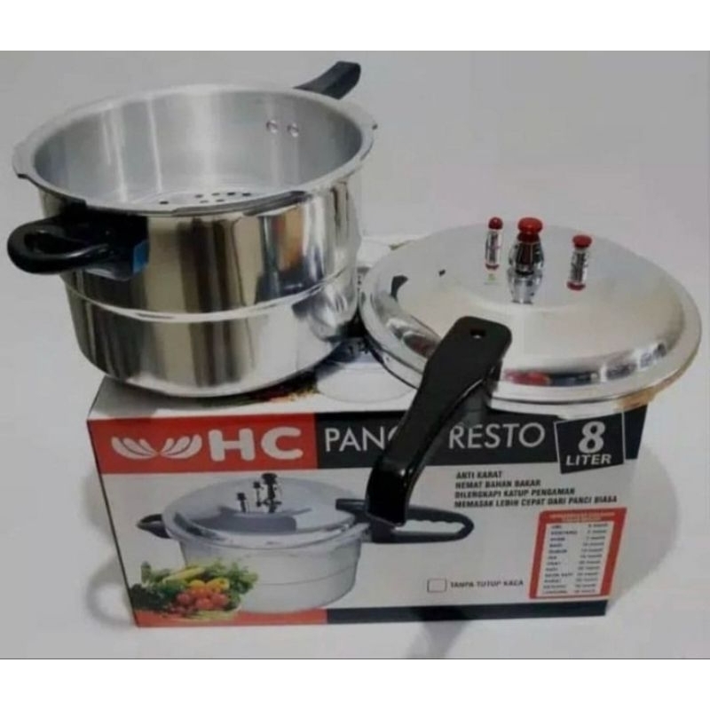 Panci Presto Virall Panci Presto HC 8liter