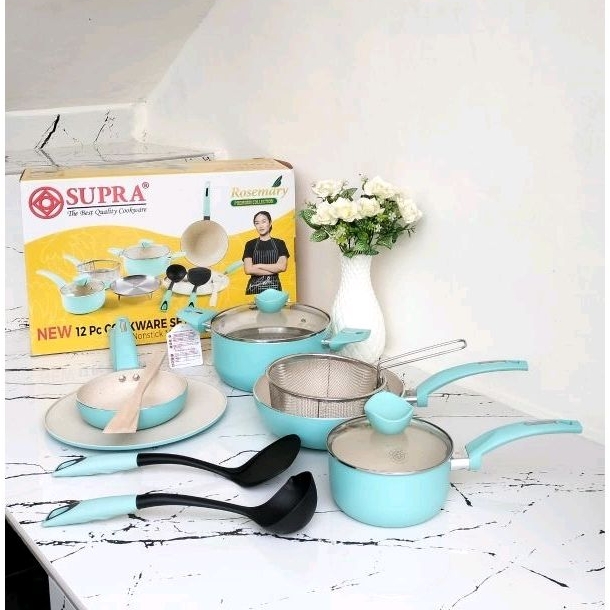 PANCI SET SUPRA COOKWARE ROSEMARY 12 PCS