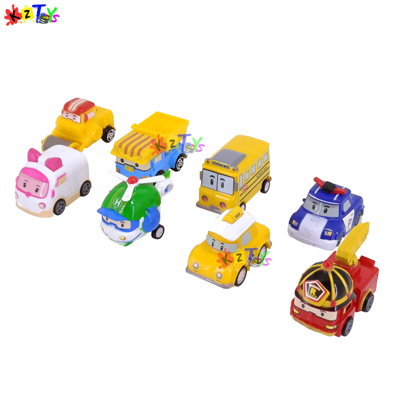 MAINAN MOBIL TRANSFORMER PULL BACK ROBOT KIDS CAR ISI 8 ROBO