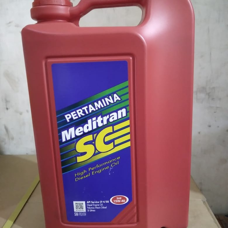 Oli Pertamina Meditran SC 15W-40 5 Liter