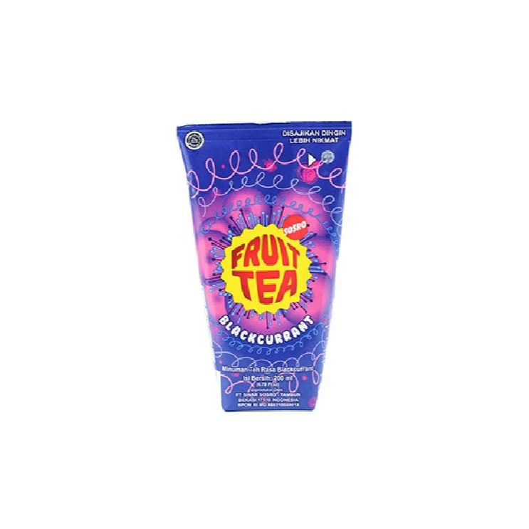 

Sosro Fruit Tea Blackcurrant TPK 200 Ml