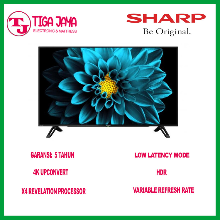 SHARP 65DK1X LED TV UHD ANDROID 4K 65 INCH GOOGLE TV 4T C65DK1X